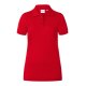 KARLOWSKY Damen Poloshirt BASIC Kurzarm Modern-Fit Rot