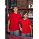 KARLOWSKY Damen Poloshirt BASIC Kurzarm Modern-Fit Rot