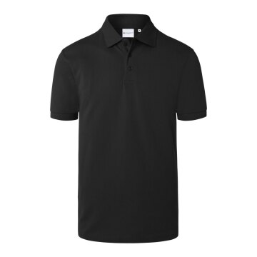 Karlowsky Herren Poloshirt BASIC Kurzarm Regular Fit-Schwarz
