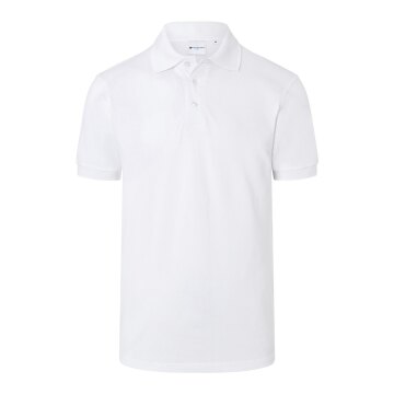 Karlowsky Herren Poloshirt BASIC Kurzarm Regular Fit-Weiß