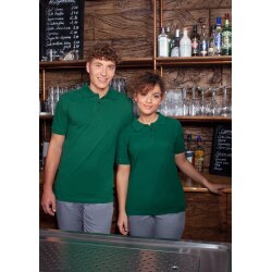 Karlowsky Herren Poloshirt BASIC Kurzarm Regular Fit-Waldgrün