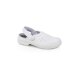 KARLOWSKY Sicherheitsschuh OXFORD Pantolette Stahlkappe Weiß