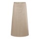 Karlowsky Bistroschürze IBIZA 110 x 90 cm unisex Polyester/Baumwollmix Sand