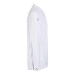 KARLOWSKY Herren Kochjacke DIAMOND-CUT® Couture V-Neck Weiß