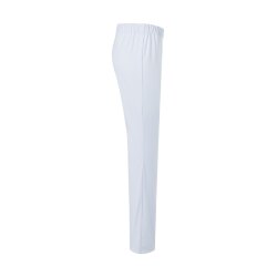 KARLOWSKY Damen Schlupfhose BARCELONA Gummizug Comfort-Fit Weiß