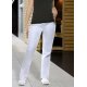 KARLOWSKY Damen Schlupfhose BARCELONA Gummizug Comfort-Fit Weiß