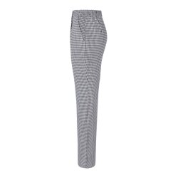 KARLOWSKY Damen Kochhose ANNEMARIE Baumwolle Schwarz Pepita
