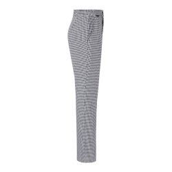 KARLOWSKY Damen Kochhose ANNEMARIE Baumwolle Schwarz Pepita