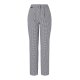KARLOWSKY Damen Kochhose ANNEMARIE Baumwolle Schwarz Pepita