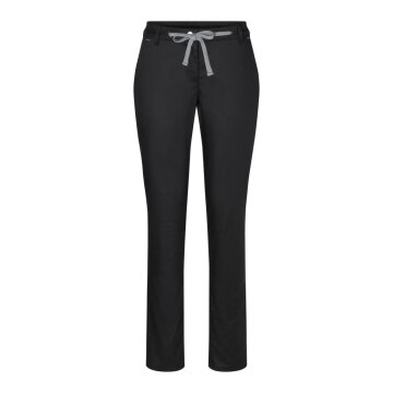 KARLOWSKY Damen Chinohose MODERN-STRETCH Modern-Fit Schwarz