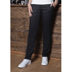 KARLOWSKY Damen Chinohose MODERN-STRETCH Modern-Fit Schwarz