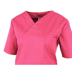 beb Basic Kasack Unisex Kurzarm Pink