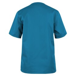 beb Basic Kasack Unisex Kurzarm Petrol