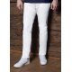 KARLOWSKY Herren Chinohose MODERN-STRETCH Modern-Fit Weiß