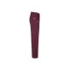 KARLOWSKY Unisex Schlupfhose ESSENTIAL Comfort-Fit Twill Aubergine