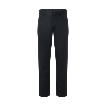 KARLOWSKY Herren Hose MANOLO 5-Pocket-Style Twill Schwarz