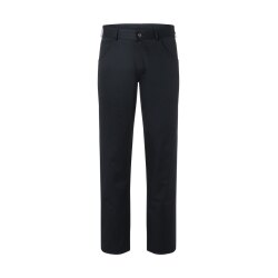 KARLOWSKY Herren Hose MANOLO 5-Pocket-Style Twill Schwarz