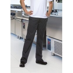 KARLOWSKY Herren Kochhose JACK Schwarz/Weiß...