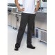 KARLOWSKY Herren Kochhose JACK Schwarz/Weiß Nadelstreifen