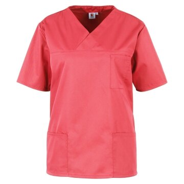 beb Basic Kasack Unisex Kurzarm Korall L