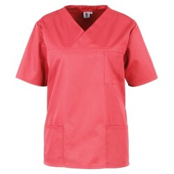 beb Basic Kasack Unisex Kurzarm Korall L
