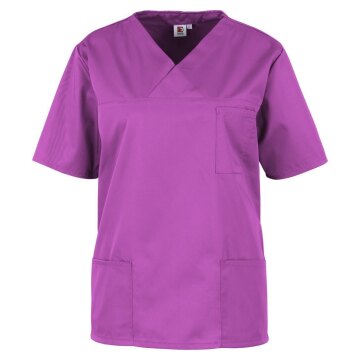 beb Basic Kasack Unisex Kurzarm Raspberry M