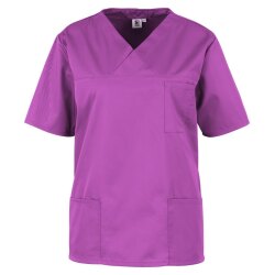 beb Basic Kasack Unisex Kurzarm Raspberry M