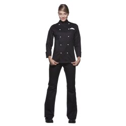 KARLOWSKY Damen Kochjacke AGATHE Stehkragen Modern-Fit...