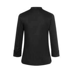 KARLOWSKY Damen Kochjacke AGATHE Stehkragen Modern-Fit Schwarz