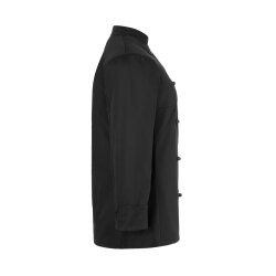 KARLOWSKY Damen Kochjacke AGATHE Stehkragen Modern-Fit Schwarz