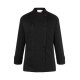 KARLOWSKY Damen Kochjacke AGATHE Stehkragen Modern-Fit Schwarz