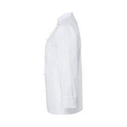KARLOWSKY Damen Kochjacke AGATHE Stehkragen Modern-Fit Weiß