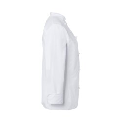 KARLOWSKY Damen Kochjacke AGATHE Stehkragen Modern-Fit Weiß