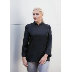 KARLOWSKY Damen Kochjacke NAOMI Druckknöpfe...