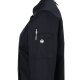 KARLOWSKY Damen Kochjacke NAOMI Druckknöpfe Modern-Fit Schwarz