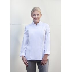KARLOWSKY Damen Kochjacke NAOMI Druckknöpfe...