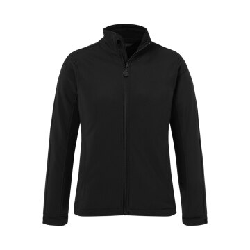 KARLOWSKY Damen Softshelljacke CLASSIC Reißverschluß Schwarz