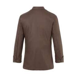 KARLOWSKY Damen Kochjacke LARISSA Druckknöpfe Hellbraun