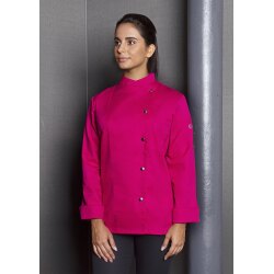 KARLOWSKY Damen Kochjacke LARISSA Druckknöpfe...
