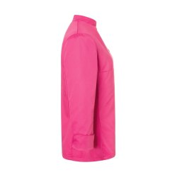 KARLOWSKY Damen Kochjacke LARISSA Druckknöpfe Modern-Fit Pink