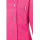 KARLOWSKY Damen Kochjacke LARISSA Druckknöpfe Modern-Fit Pink