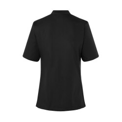 KARLOWSKY Damen Kochjacke GRETA Kurzarm Druckknöpfe Schwarz
