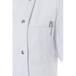 KARLOWSKY Damen Kochjacke GRETA Kurzarm Druckknöpfe  Weiß