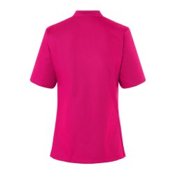 Karlowsky Damenkochjacke GRETA Kurzarm Stehkragen Druckknöpfe Brusttasche Polyester/Baumwollmix OEKO-TEX® waschecht Pink