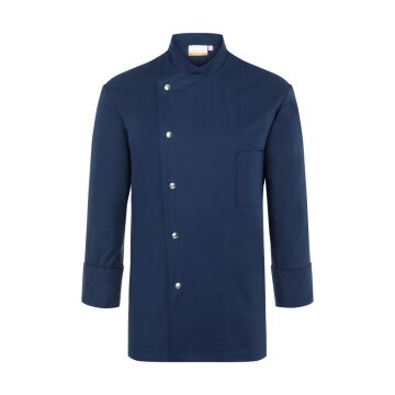 KARLOWSKY Herren Kochjacke LARS Druckknöpfe Regular-Fit Marine