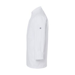 KARLOWSKY Herren Kochjacke LARS Druckknöpfe Regular-Fit Weiß