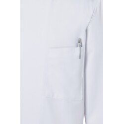 KARLOWSKY Herren Kochjacke LARS Druckknöpfe Regular-Fit Weiß