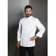 KARLOWSKY Herren Kochjacke LARS Druckknöpfe Regular-Fit Weiß