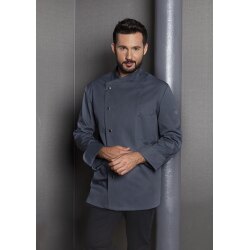 KARLOWSKY Herren Kochjacke LARS Druckknöpfe...