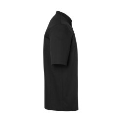 KARLOWSKY Herren Kochjacke GUSTAV Kurzarm Druckknöpfe Schwarz